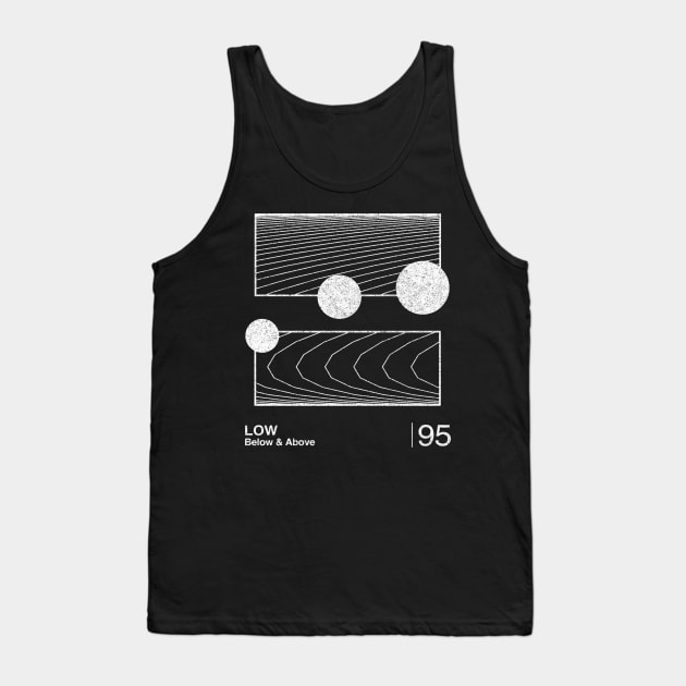 Low  / Minimalist Graphic Fan Artwork Design Tank Top by saudade